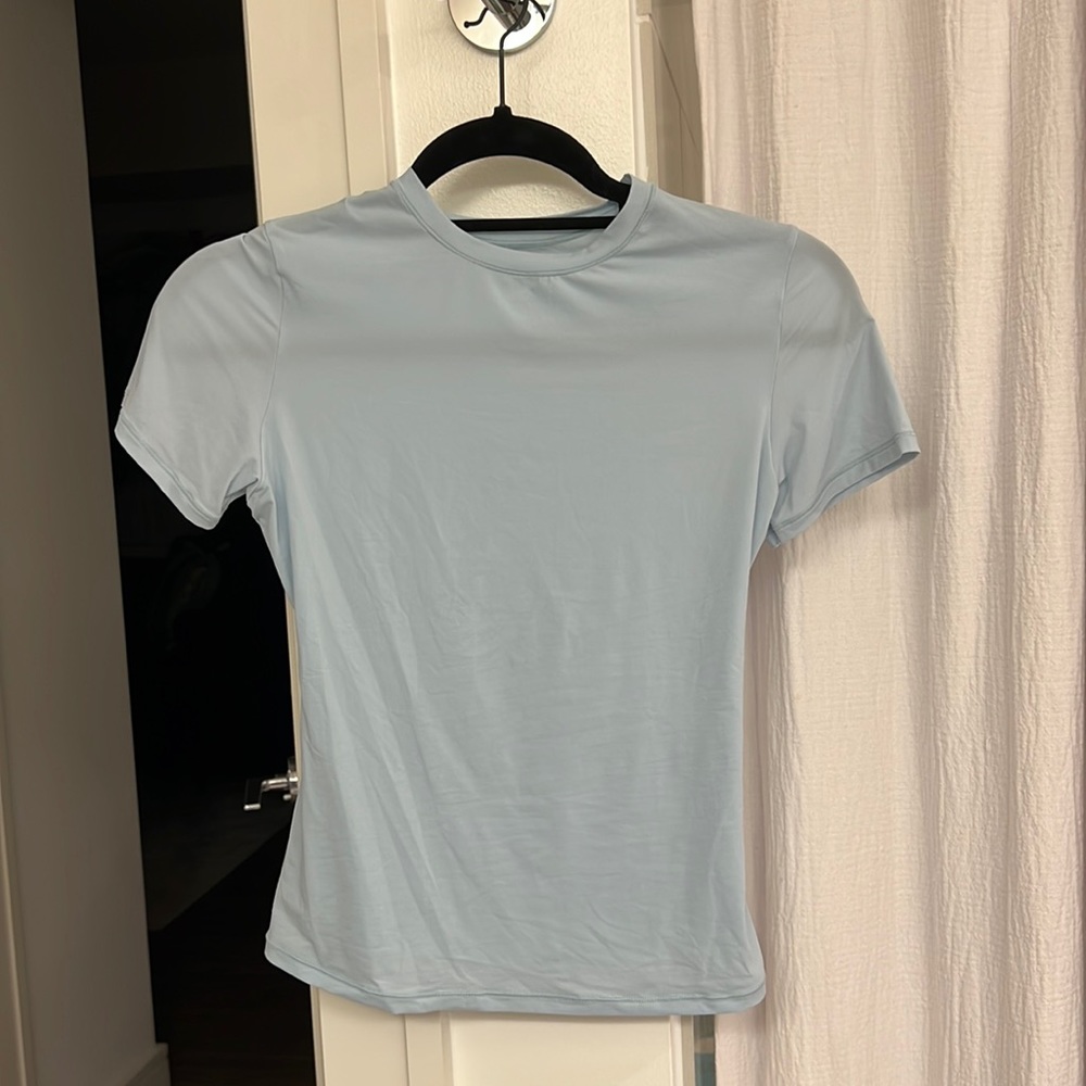 Skims Light Blue Fits Everybody Tshirt